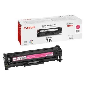 Canon 718 Magenta Laser Toner Ink Cartridge