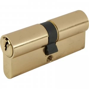 Yale X6 Kitemark Double Euro Cylinder 90mm 35mm x 45mm Brass