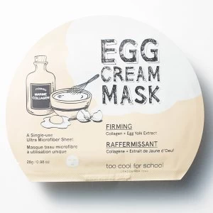 Too Cool For School Egg Cream Firming Mask 28g