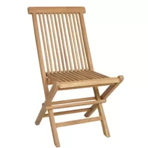 Out & out Quinn - Teak Folding Garden Chair