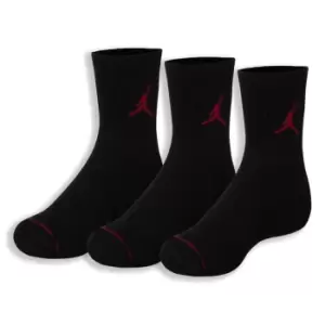 Air Jordan Jumpman 3 Pack Quarter Socks Infants - Black