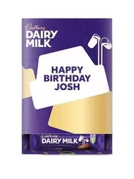 Personalised Cadbury Dairy Milk Favourites Box, One Colour, Women