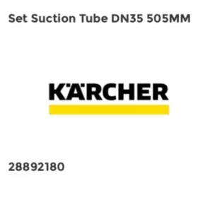 Karcher Set Suction Tube DN35 505mm