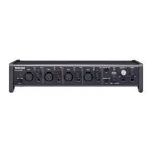 Tascam US-4x4HR High-Resolution USB Audio Interface, 4 in /4 out, iOS