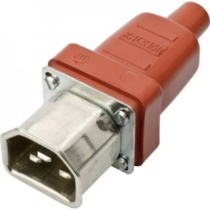Hot wire connector 444 Series mains connectors 444 Plug straight