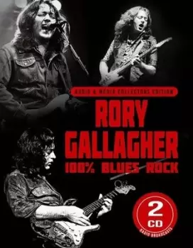 100% Blues Rock Audio & Media Collectors Edition by Rory Gallagher CD Album