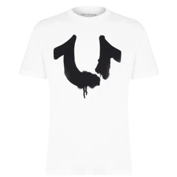 True Religion Horseshoe Ink T Shirt - White