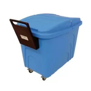 Slingsby Robust Rim Nesting Container Trucks With Handle and Lid - Blue
