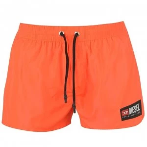 Diesel Mens Swim Boxer Shorts - Orange 41X