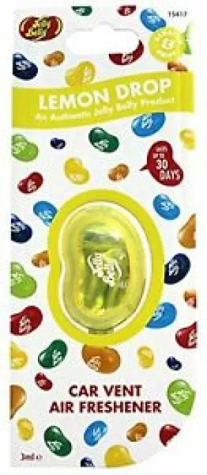 Lemon Drop (Pack Of 6) Jelly Belly Vent Clips