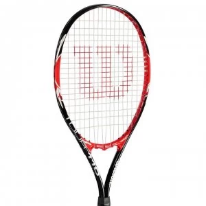 Wilson Tour 110 Tennis Racket - Black/Red