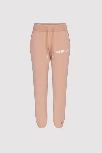 Arctic Army Womens Jersey Joggers In Light Pink - M 100% Cotton Regular Fit