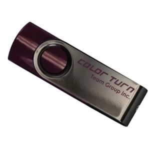Team Turn 64GB USB 2.0 Purple USB Flash Drive