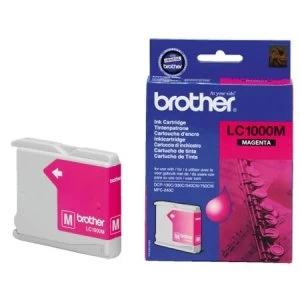 Brother LC1000 Magenta Ink Cartridge
