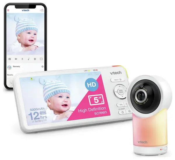 Vtech 5766 HD Smart Video Baby Monitor