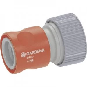 GARDENA 02814-20 Hose tail Hose connector, 19mm (3/4) Ø Water stop
