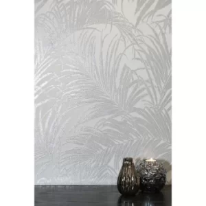 Arthouse Luxe Palm Kiss Foil Wallpaper