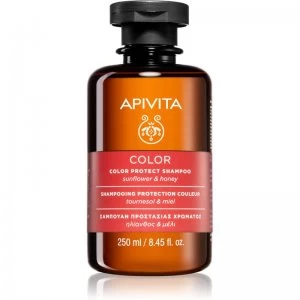 Apivita Holistic Hair Care Sunflower & Honey Color Protecting Shampoo 250ml