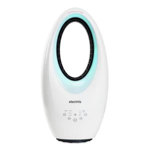 electriQ eiQ-AM09 2kW SmartApp Bladeless Fan Heater - Alexa Google Home enabled