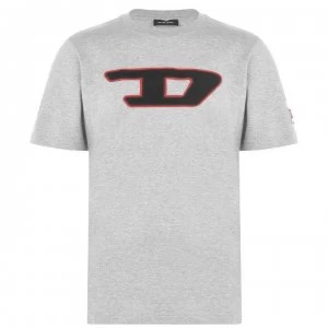 Diesel D Patch T Shirt - Grey 912