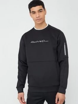 Kings Will Dream Avell Sweat Top - Black