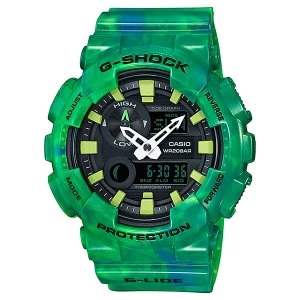 Casio G-SHOCK G-LIDE 200M Water Resistance Analog-Digital Watch GAX-100MB-3A - Green
