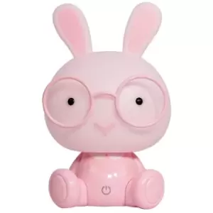 Onli Bunny Integrated LED Childrens Table Lamp, Pink