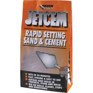Everbuild Jetcem Premix Sand and Cement 2KG