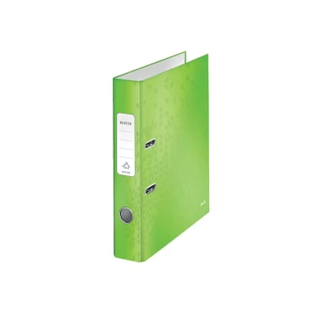 180 WOW Laminated Lever Arch File 50 MM A4. Green - Outer Carton of 10