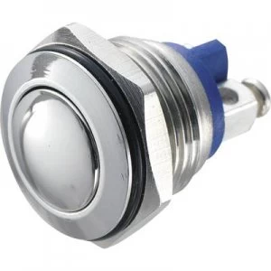 TRU COMPONENTS GQ 16B S Tamper proof pushbutton 48 Vdc 2 A 1 x OffOn IP65 momentary