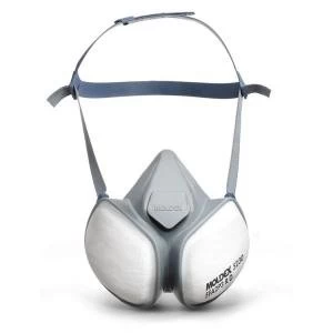 Moldex FFA2P3RD Half Mask with Pleated Filter Technology White Ref