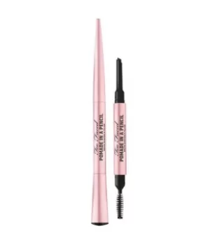 Too Faced Brow Pomade In A Pencil Soft Black