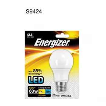 Energizer LED GLS 806lm E27 Daylight ES 9.2w
