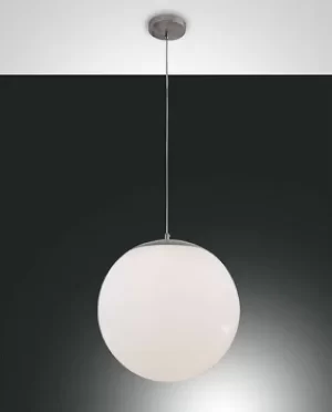 Bong Globe Pendant Ceiling Lights White Glass, E27