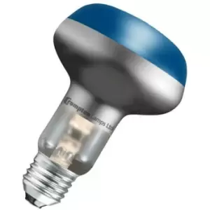 Crompton Lamps 40W R63/R64 Reflector E27 Dimmable Blue 115°