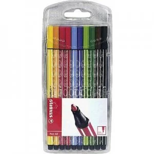 Stabilo Colour pen STABILO Pen 68 6810/PL Multi-colour (gradient) 1mm 10 pcs/pack 10 pcs