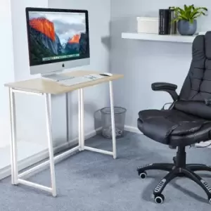 Neo Natural Foldable Compact Computer Wooden Desk