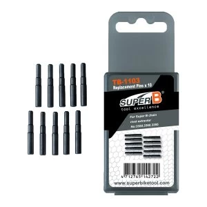 Super B TB-1103 Link Extractor Spare Pins (x10)