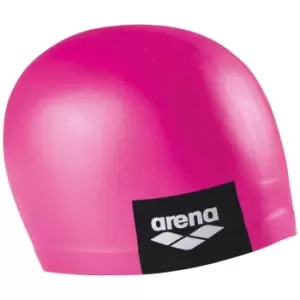 Arena Unisex Swim Cap Logo Moulded - Pink