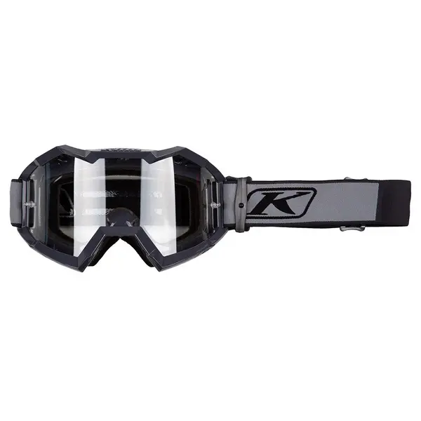 KLIM Viper Off-Road Goggle Fracture Black Clear Lens Size