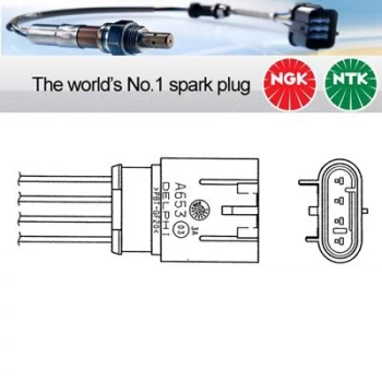 1x NGK NTK Oxygen O2 Lambda Sensor OZA641-A1 OZA641A1 (1726)