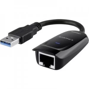 Linksys USB3GIG-EJ Network adapter 1 Gbps USB 3.0, LAN (10/100/1000 Mbps)
