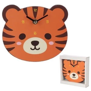 Tiger Shaped Wall Clock