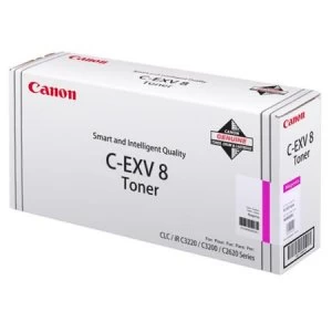 Canon CEXV8 Magenta Laser Toner Ink Cartridge