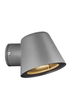 Aleria Outdoor Down Wall Lamp Grey GU10 IP44