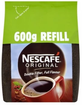 Nescafe Original Instant Coffee Refill Pack - 600 g