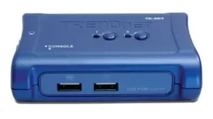 Trendnet TK-207K KVM switch Blue