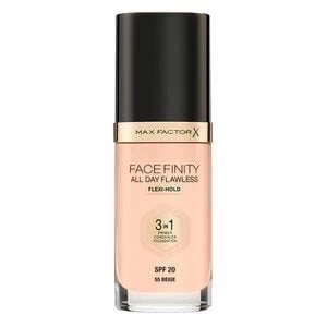Max Factor Facefinity 3in1 Flawless Foundation 55 Beige