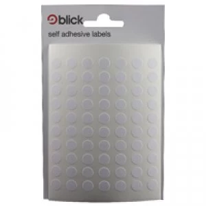 Blick White 8mm Round Label Bag Pack of 9800 RS000853
