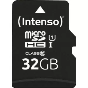 Intenso 32GB microSDHC Performance microSD card 32GB Class 10 UHS-I Waterproof